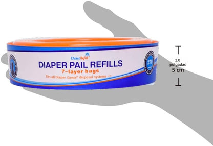 ChoiceRefill Compatible con cubos Diaper Genie, paquete de 8, 2600...
