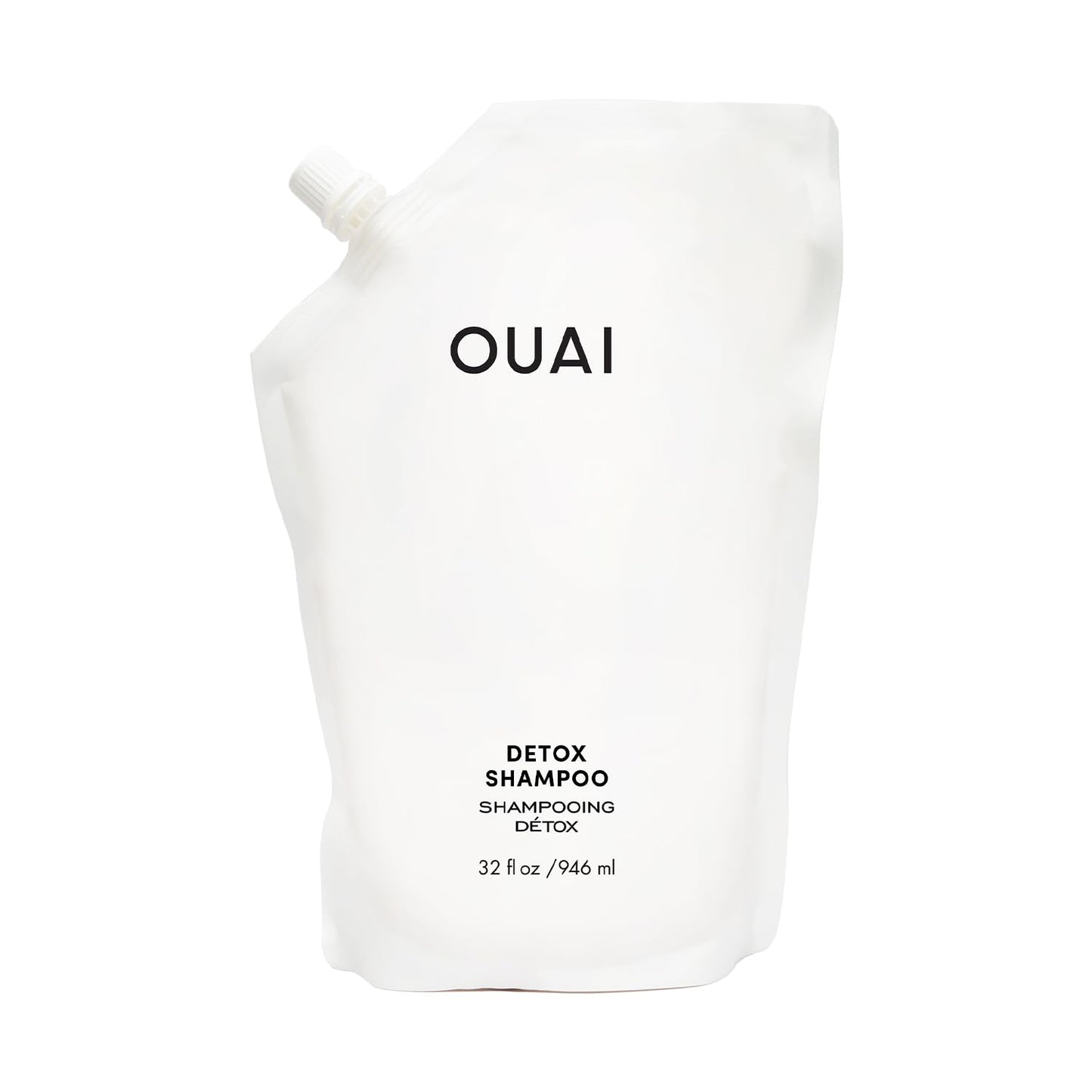 OUAI Detox - Recambio de champú clarificante para acumulación, suci...