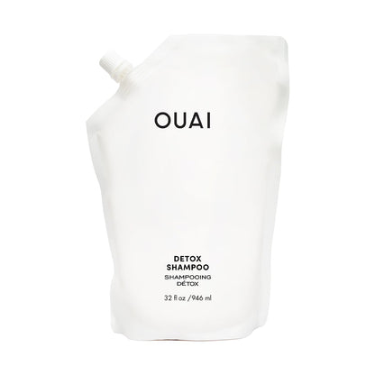 OUAI Detox - Recambio de champú clarificante para acumulación, suci...