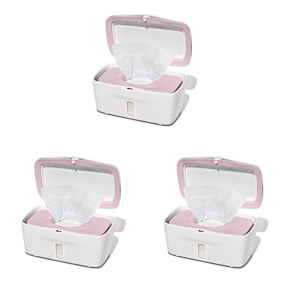 OXO Tot Perfect Pull - Dispensador de toallitas para bebé, soporte...