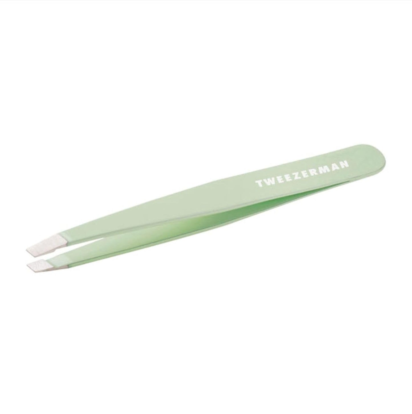 Tweezerman Pinzas inclinadas de acero inoxidable - Pinzas para ceja...
