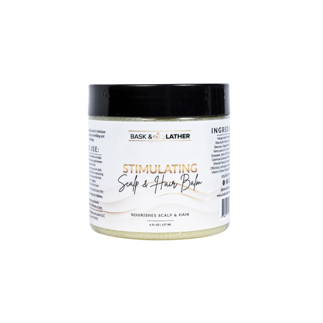 Bask & Lather Bálsamo Estimulante para el Cuero Cabelludo y el Cabello