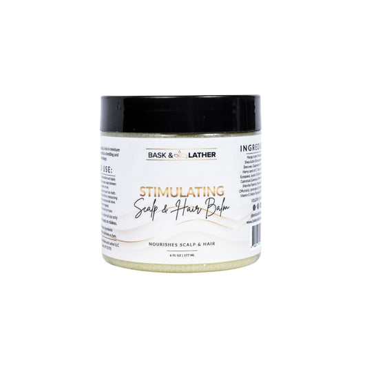 Bask & Lather Bálsamo Estimulante para el Cuero Cabelludo y el Cabello