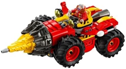 LEGO Sonic The Hedgehog: Super Sonic vs. Egg Drillster - Juguete de Gaming con Shadow y Dr. Eggman, Set de Construcción de Juguetes para Niños y Niñas de 8 Años en Adelante, 76999