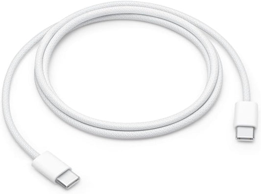 Apple Cable de carga tejido USB-C a USB-C de 60 W (3.3 ft): carga r...