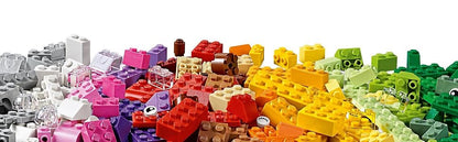 LEGO Classic Maleta creativa 10713 - Incluye estuche organizador de almacenamiento con divertidos y coloridos bloques de construcción, juguete de aprendizaje preescolar para niños, niños y niñas a