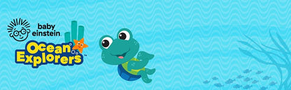 Baby Einstein Exploradores Oceánicos Go Opus Go juguete de aprendizaje de actividad de gateo y persecución 4 en 1, música y luces, para niños de 3 meses a 5 años