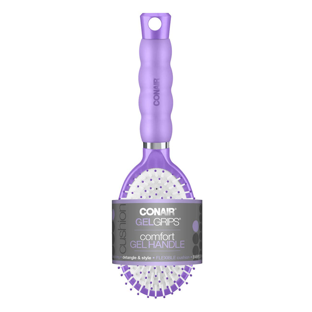 Conair Gel Grips - Cepillo de cojín (paquete de 3)