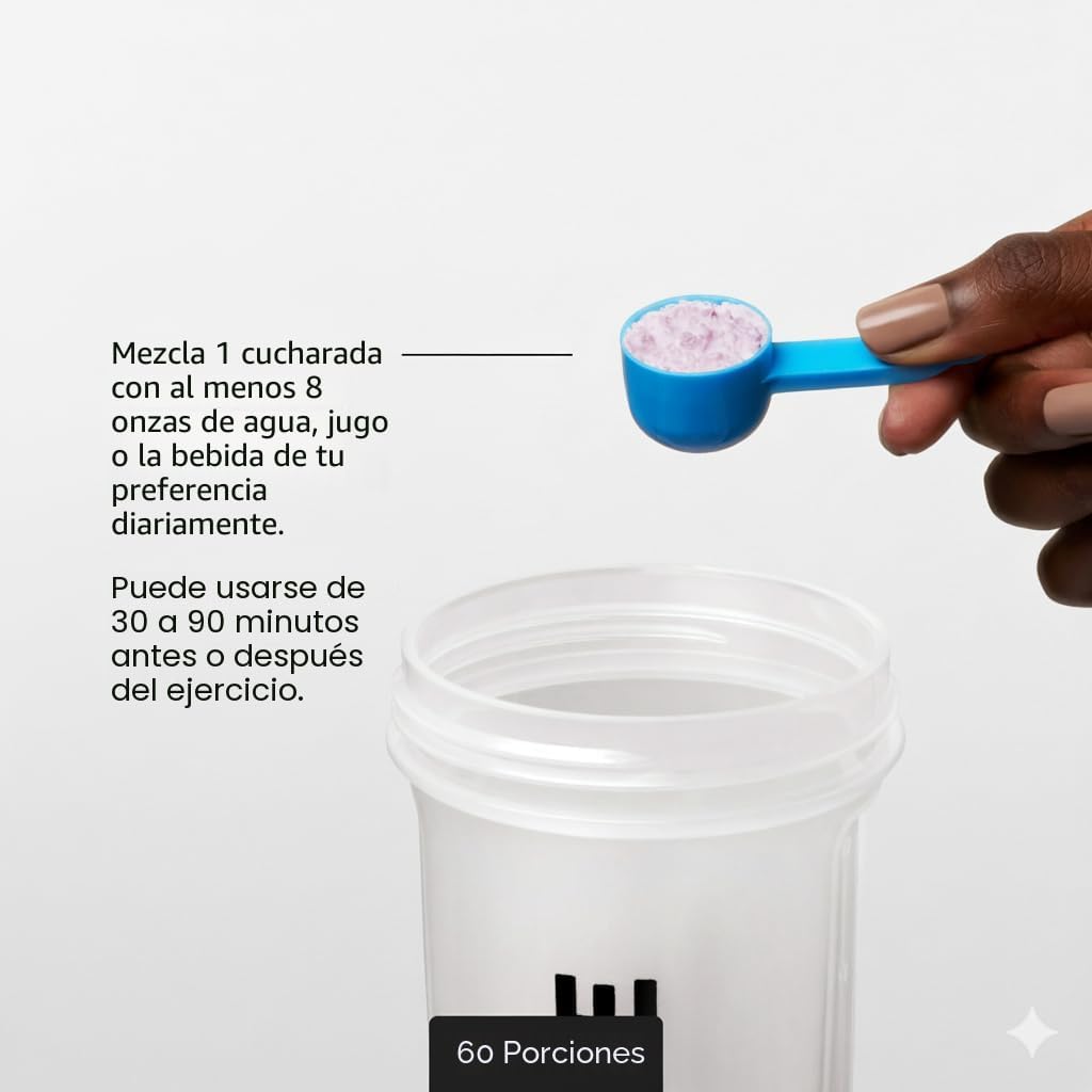 THORNE - Monohidrato de creatina micronizada en polvo, apoyo para l...