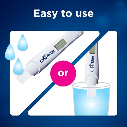 Clearblue Prueba de embarazo digital temprana, detección temprana e...