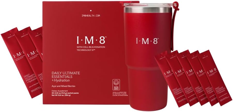 IM8 Daily Ultimate Essentials Suplemento multivitamínico todo en un...