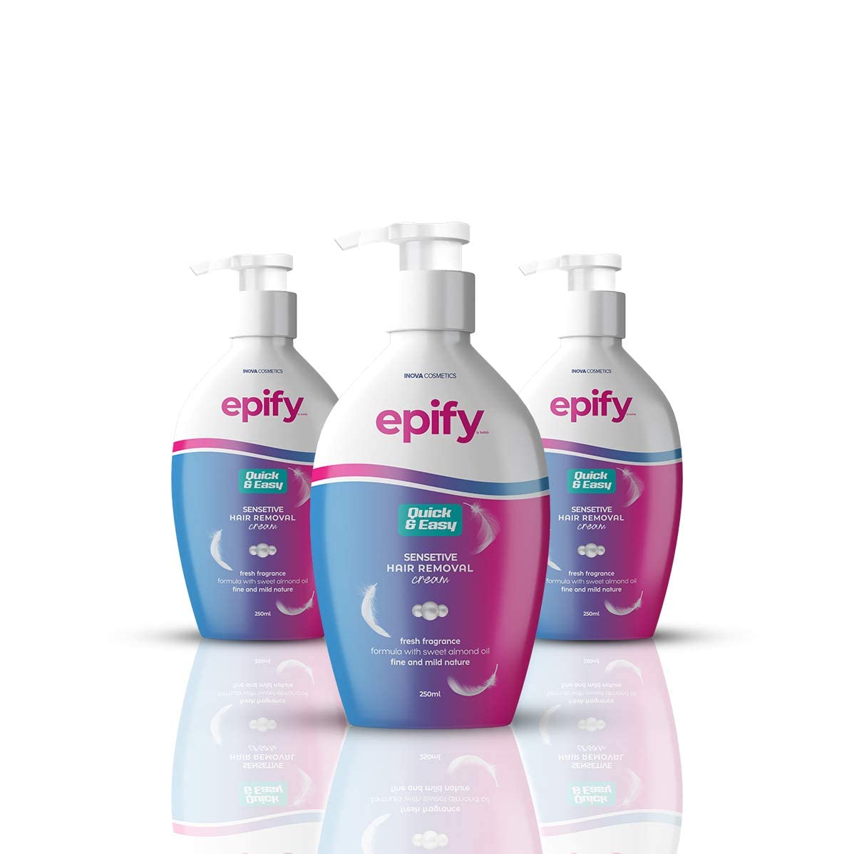Epify - Crema de depilación íntima para hombres y mujeres, piel sen...