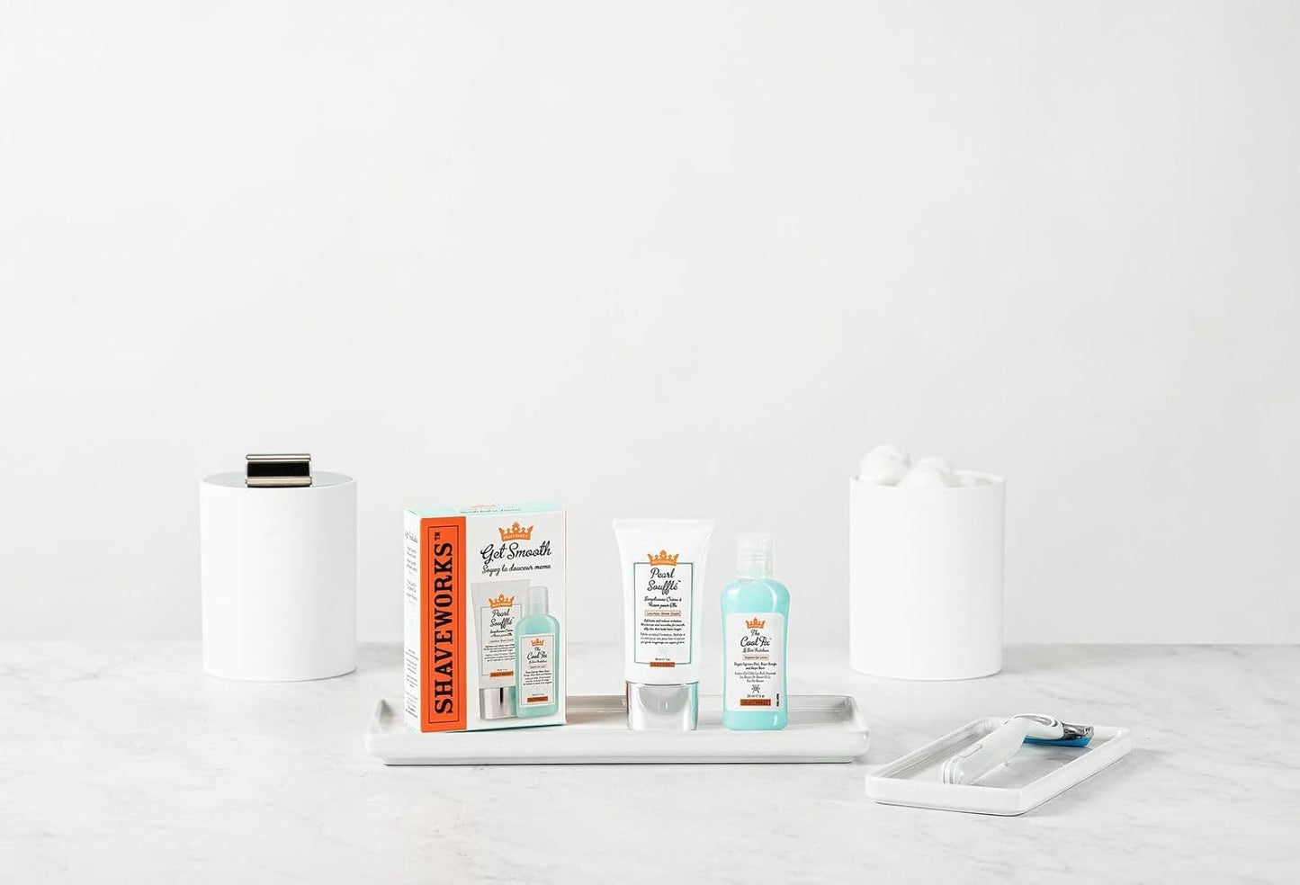 Shaveworks Get Smooth Duo - Solución de depilación y afeitado para...