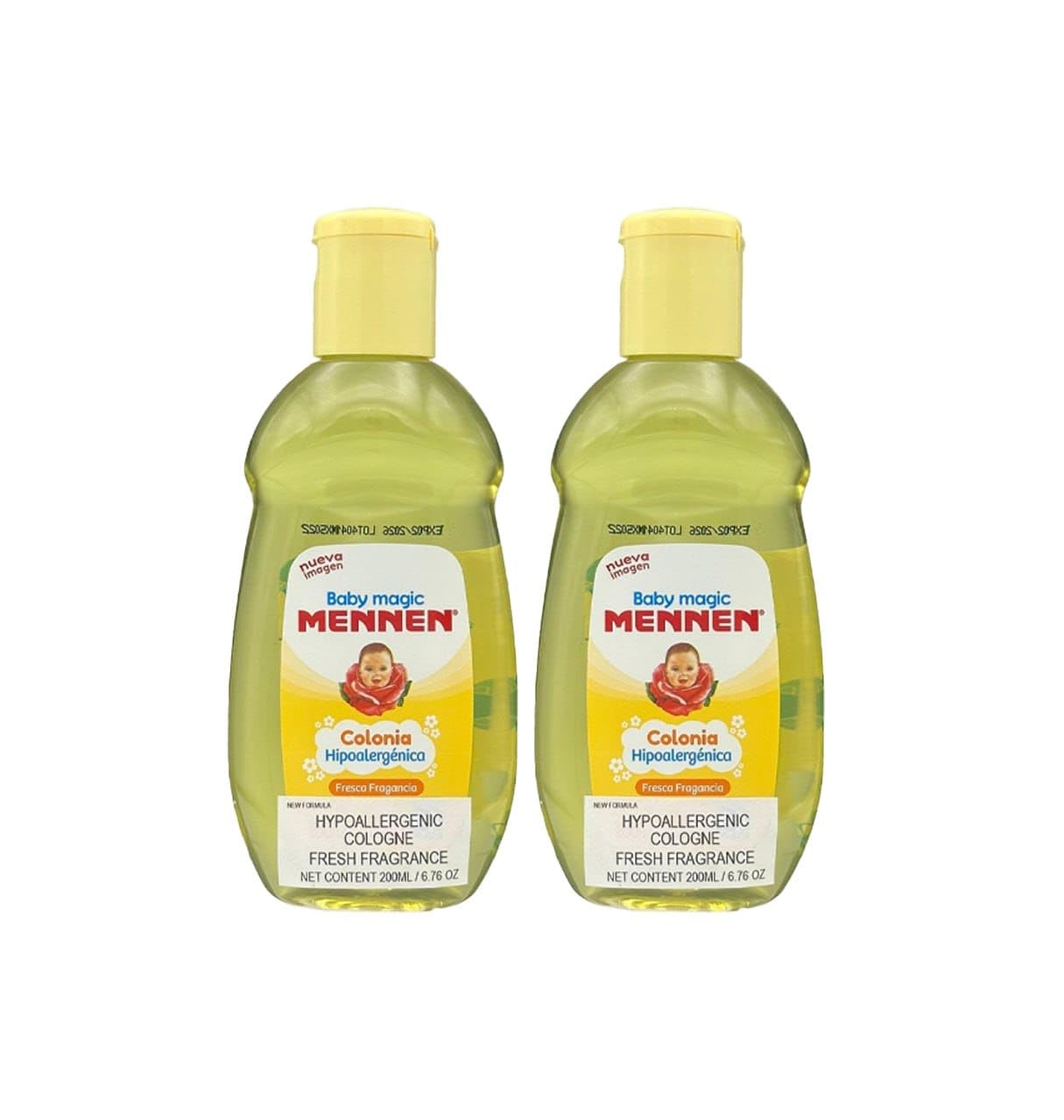 Baby Magic 2 Mennen Colonia 6.76 Fl Oz (2 Colonias Mennen Para Bebe 6.8 fl oz)
