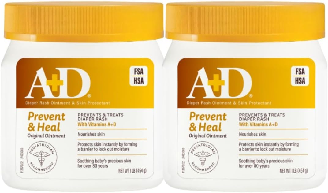 A+D Pomada original, salpullido del pañal y fórmula del cuidado de...
