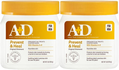 A+D Pomada original, salpullido del pañal y fórmula del cuidado de...