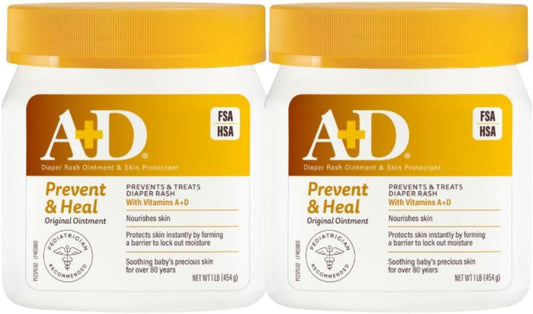A+D Pomada original, salpullido del pañal y fórmula del cuidado de...