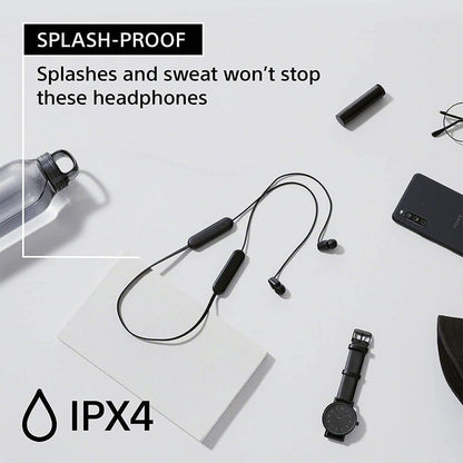 Sony WI-C100 Auriculares inalámbricos con Bluetooth con micrófono i...