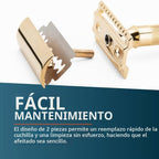 Merkur Maquinilla de afeitar clásica de seguridad de doble filo de...