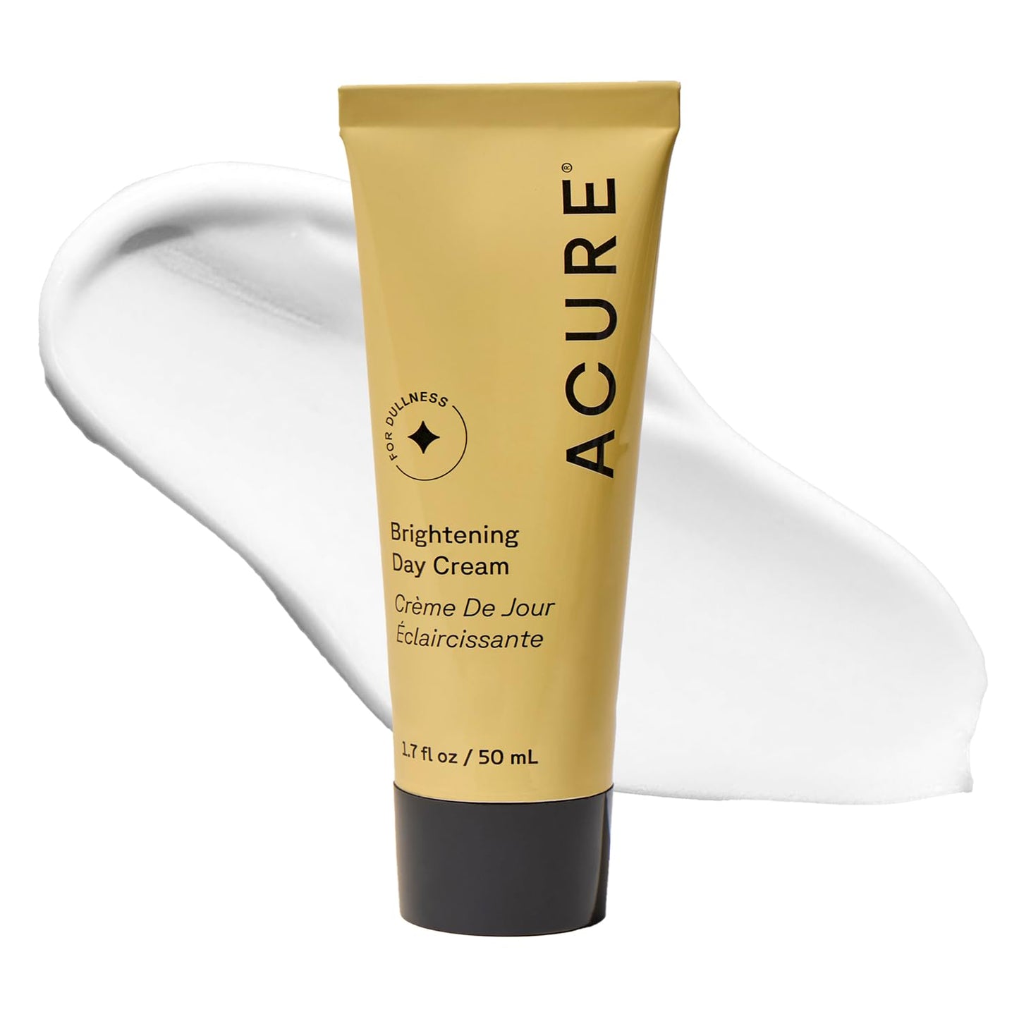 Acure Brightening Day Cream - Crema de Cica, hidratante antienvejec...