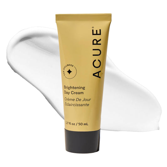 Acure Brightening Day Cream - Crema de Cica, hidratante antienvejec...