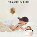 Máquina de Sonido de Ruido Marrón con 30 Sonidos Relajantes, Luz No...