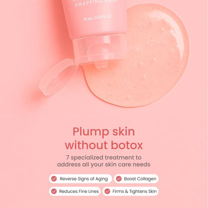 QUIA Mascarilla Envolvente de Colágeno 75ml - Clínica +92% Aparienc...