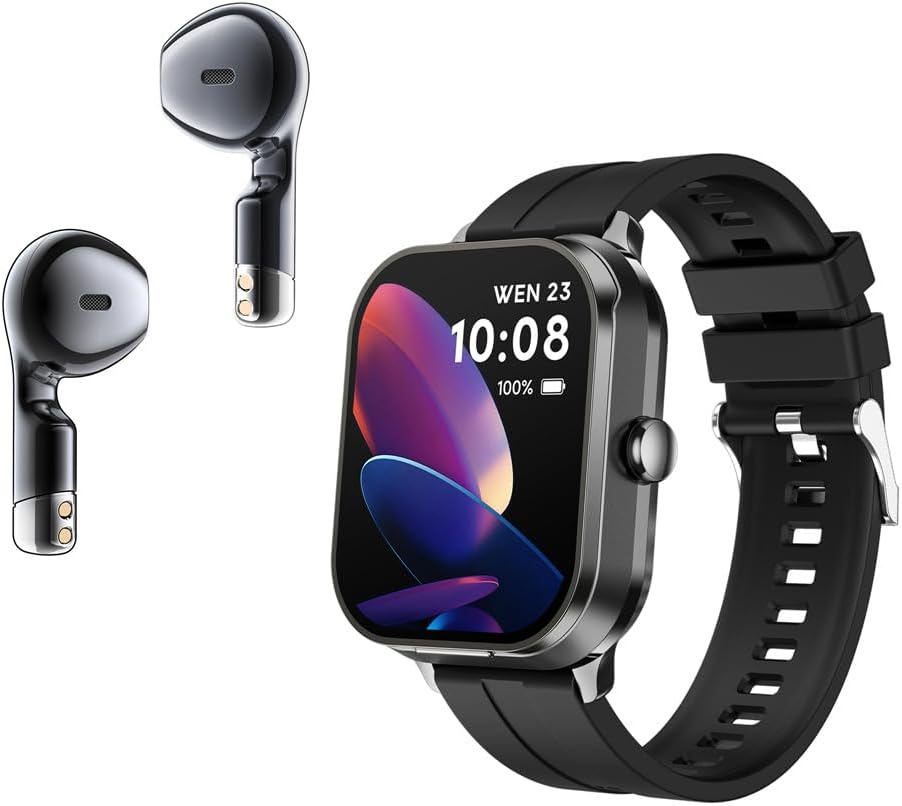 Diyeeni D8 Pro - Reloj inteligente con auriculares para hombres y m...