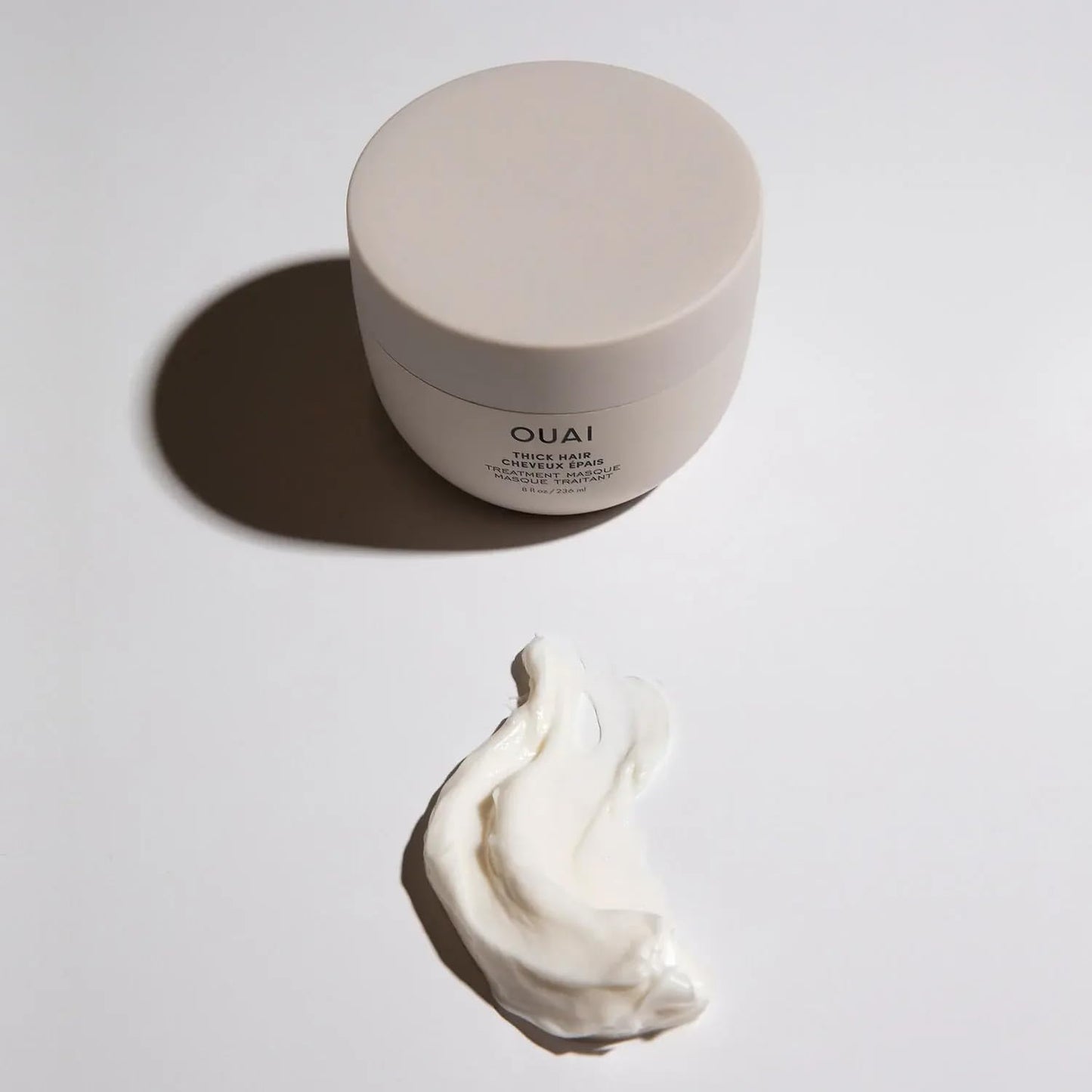 OUAI Máscara para Cabello Grueso - Tratamiento con Aceite de Almend...