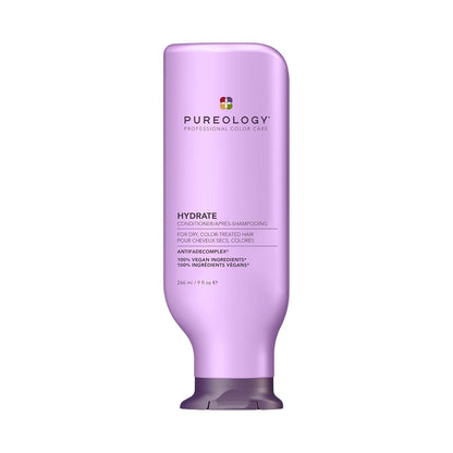 Pureology Hydrate Conditioner - For Dry or Color Treated Hair, Nour...