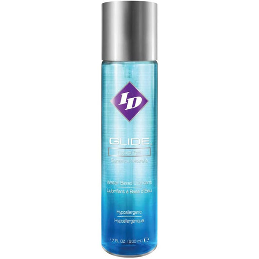 ID Glide - Lubricante personal a base de agua de tacto natural de 1...