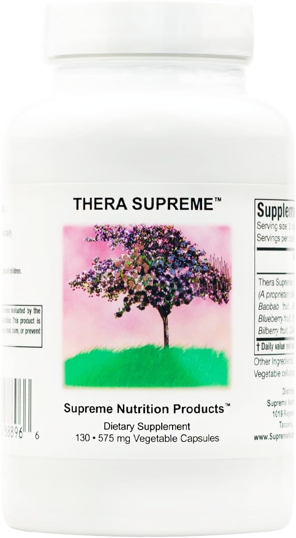 Supreme Nutrition Thera Supreme, 130 cápsulas vegetarianas combinad...