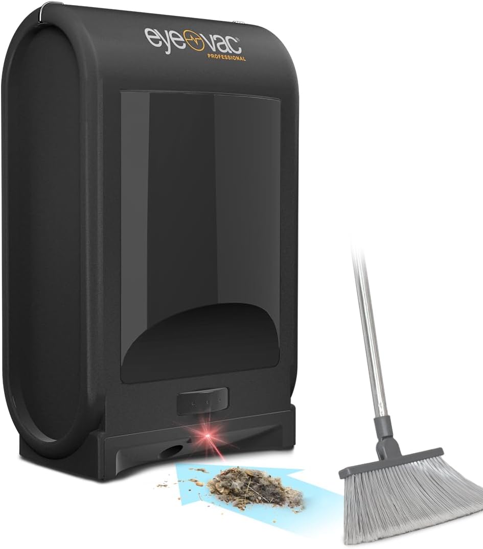 EyeVac Pro Aspiradora sin contacto con recogedor automático - Ultra...