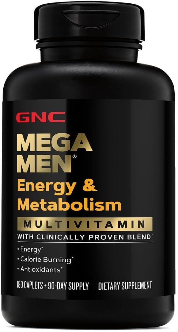 GNC Mega Men Energy &amp; Metabolism Multivitamínico para hombres |...
