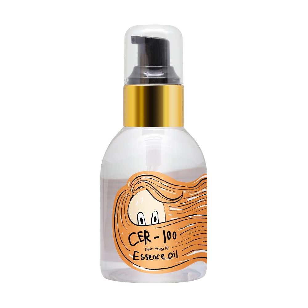 Elizavecca Aceite de esencia para el cabello CER-100 - Tratamiento sin enjuague para el crecimiento del cabello seco - 3.4 fl oz K-Beauty