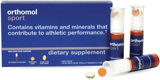 Orthomol Suplemento nutricional deportivo con vitaminas A, C, D y E...