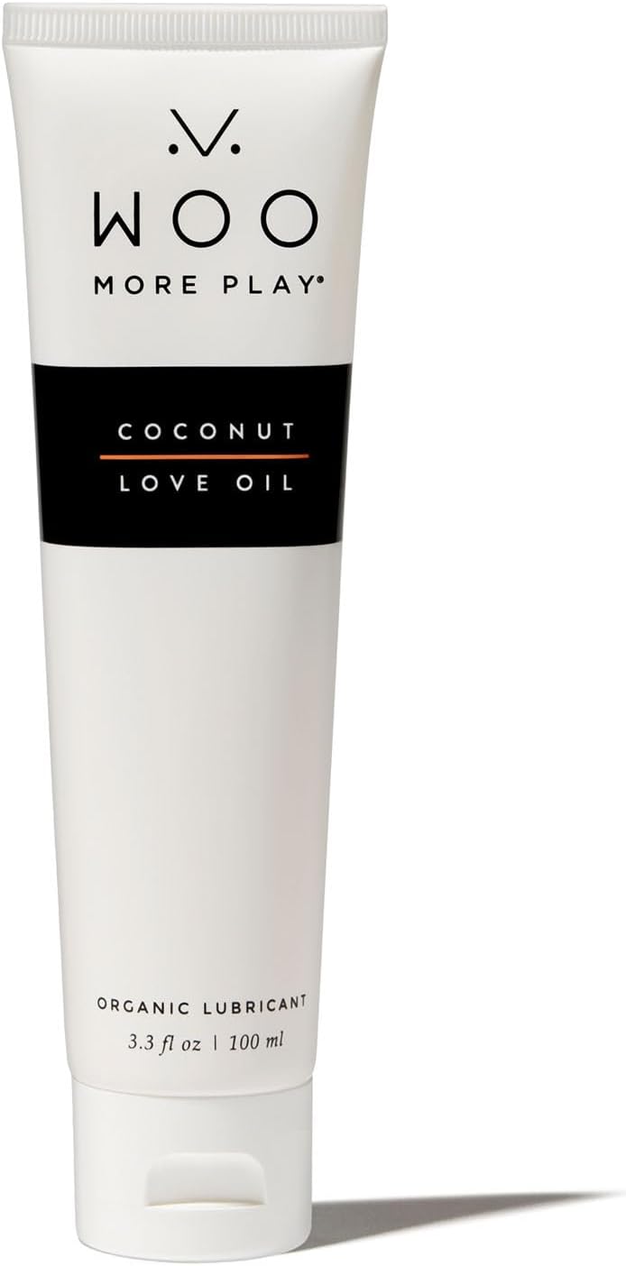 Woo More Play Aceite de Amor de Coco | Lubricante Personal de Aceit...