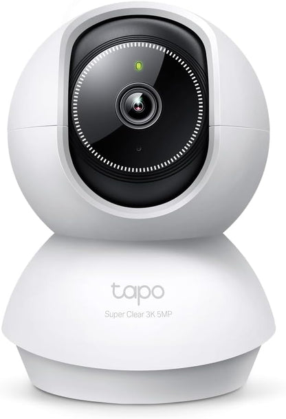 Tapo Cámara de seguridad interior 3K 5MP para monitor de bebé, cáma...