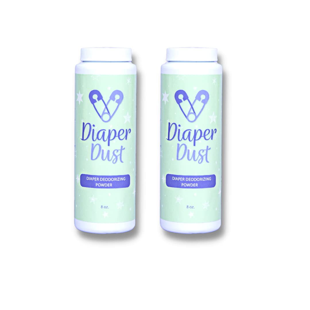 Diaper Dust - Polvo desodorante para pañales con carbón activado -...
