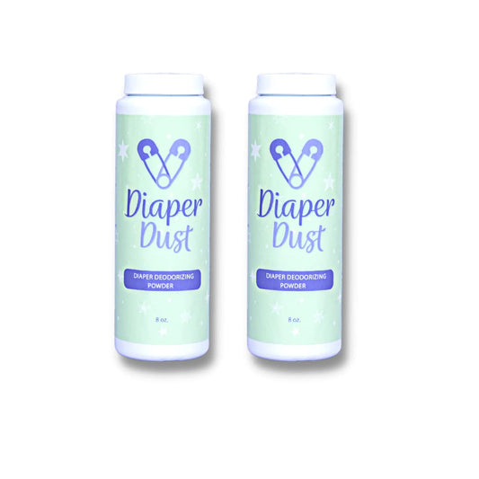 Diaper Dust - Polvo desodorante para pañales con carbón activado -...