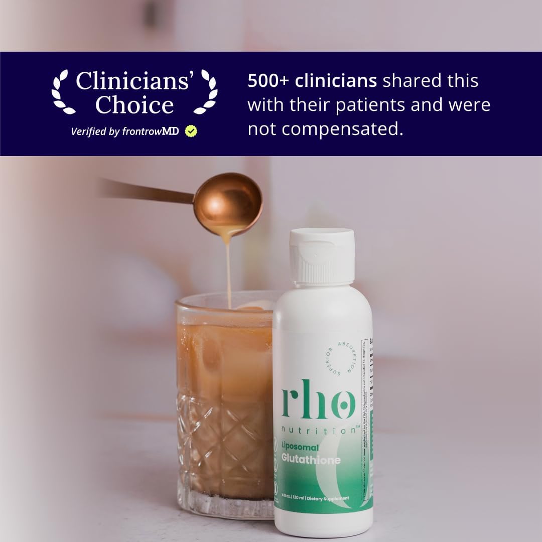 Rho Nutrition Glutatión liposomal \u2013 Suplemento de glutatión lí...