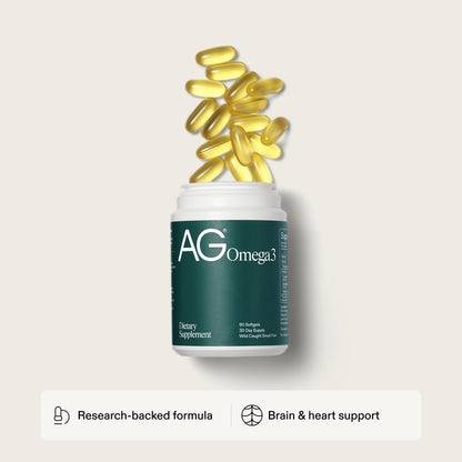 AG1 Cápsulas blandas de aceite de pescado Omega 3 \u2013 2000 mg de...