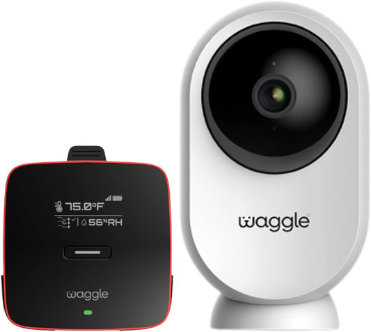 Waggle Monitor de mascotas 4G LTE PRO + Mini cámara RV \u2013 Monit...
