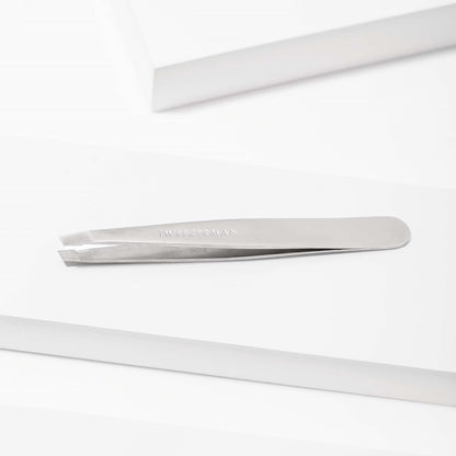 Tweezerman - Pinza inclinadas para cejas de acero inoxidable