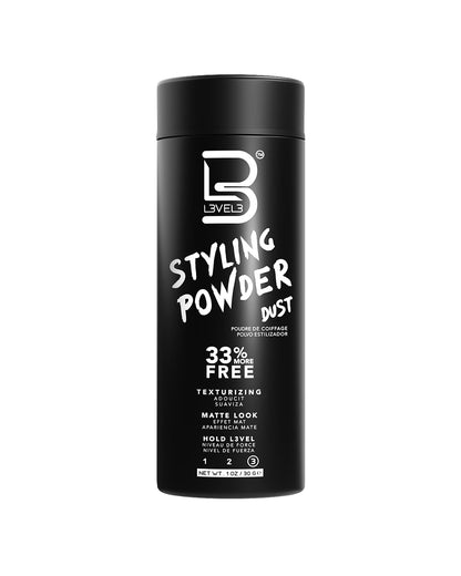 Polvo de Estilo L3 Nivel 3 - Polvo para Hombres de Aspecto Natural...