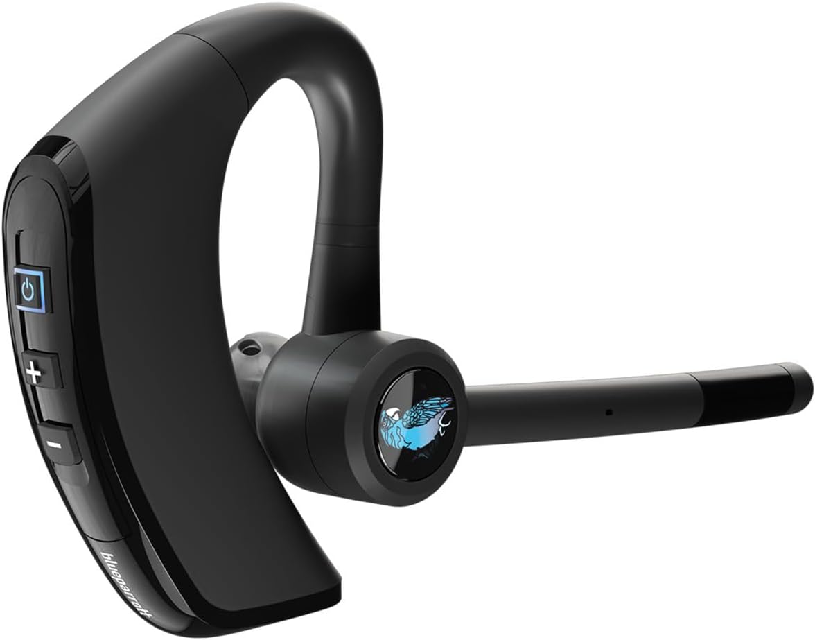 BlueParrott M300-XT SE - Auriculares inalámbricos Bluetooth mono con cancelación de ruido del 80% para trabajadores móviles y conductores de entrega, diseño compacto con protección IP54, tiempo de