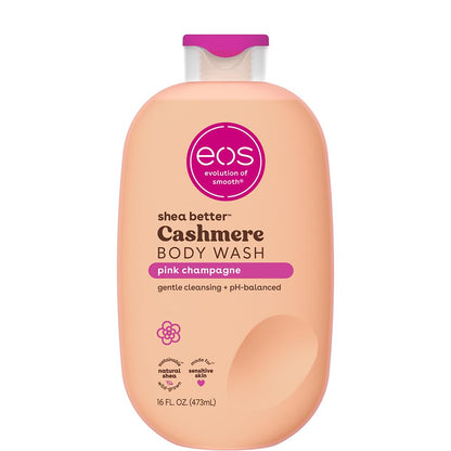 eos Shea Better Gel de Ducha Corporal de Cachemira, Champán Rosa, H...