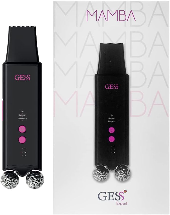 GESS Dispositivo facial de microcorriente 3 en 1 | Espátula facial...