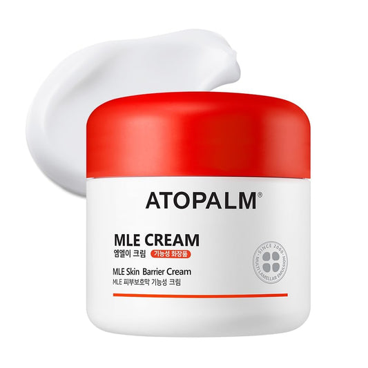ATOPALM | Crema para el eccema MLE | Loción Premium para bebés recién nacidos | Hidratante para la cara y el cuerpo del bebé para la barrera de la piel | Crema facial hidratante para picazón y