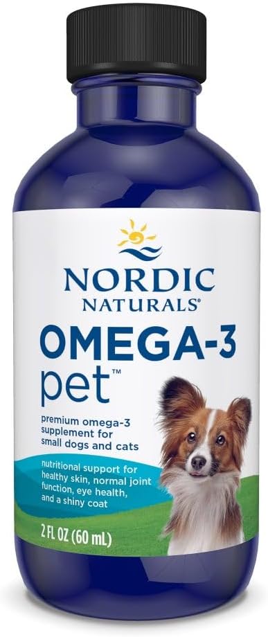 Nordic Naturals Omega-3 para mascotas, sin sabor - 2 oz - 294 mg de...